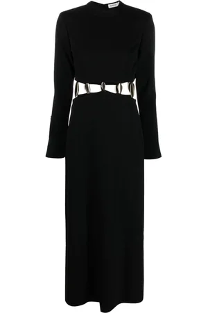 Simkhai Cut-out detailing round-neck dress