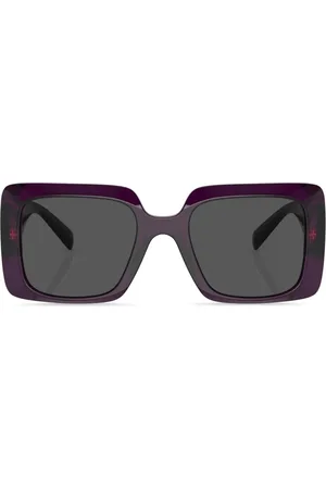 VERSACE Medusa Stud square-frame sunglasses