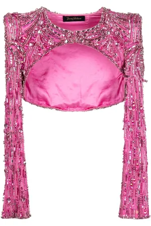 Jenny Packham Maya bead-embellished cape