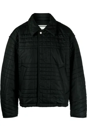 WOOYOUNGMI Logo-patch quilted bomber jacket