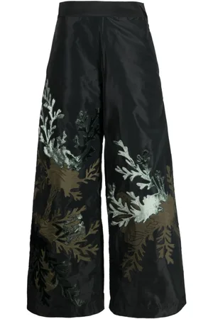 BIYAN High-waisted wide-leg trousers