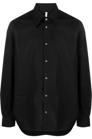 Sunflower Pointed flat-collar cotton shirt