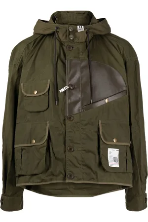 Maison Mihara Yasuhiro Hunting hooded cotton jacket