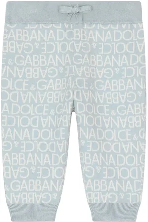 Dolce & Gabbana Logo-print knitted leggings