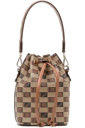 MOREAU Monogram-print bucket bag