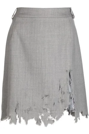 Natasha Zinko Distressed office skirt