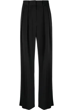 Staud Luisa pleated wide-leg trousers