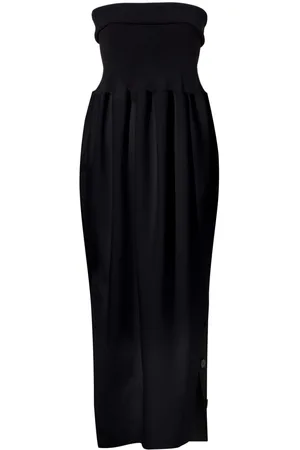 Proenza Schouler Strapless crepe maxi dress