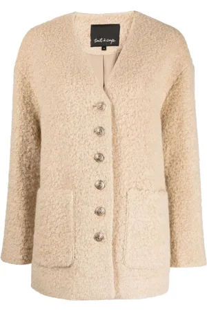 tout a coup V-neck oversized jacket