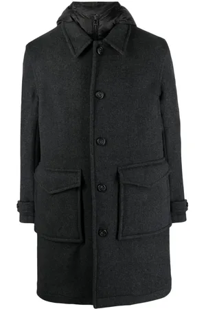 Woolrich Wool-blend button-up coat