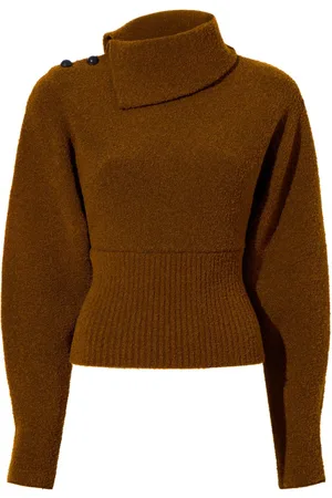 Proenza Schouler Asymmetric-neck bouclé jumper