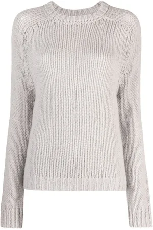 PESERICO SIGN Alpaca wool-blend crew-neck jumper