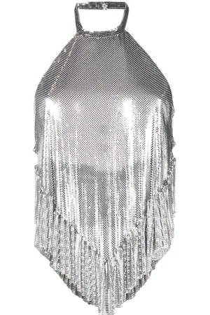 Paco rabanne Chainmail halterneck top