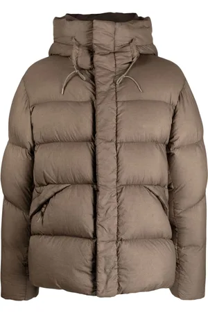 Ten Cate High-neck hooded puffer jacket