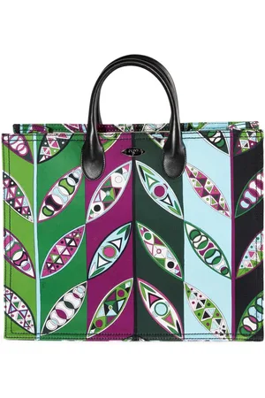 Puccini Girandole-print canvas tote bag