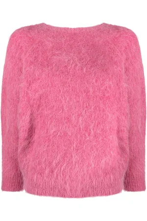 Bash Knot-detail V-neck knitted top
