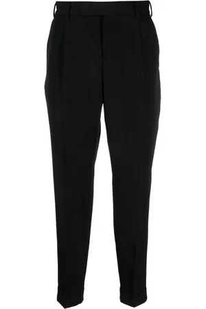 PT Torino Feather-charm virgin wool trousers