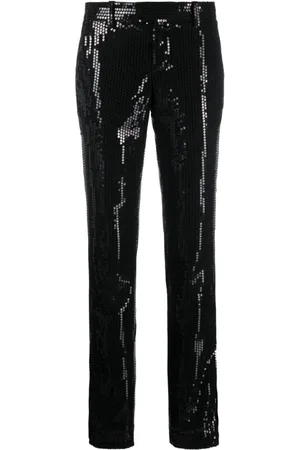 Zadig & Voltaire Pruny sequinned tapered trousers
