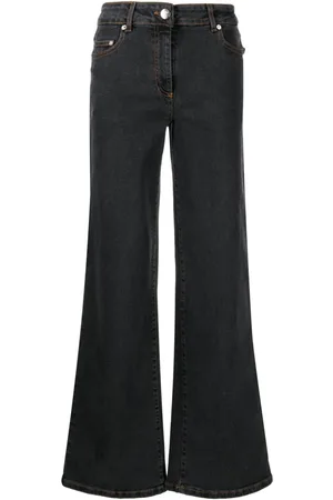 VIVETTA Mid-rise wide-leg jeans