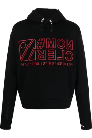 Moncler Logo-print jersey hoodie