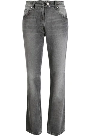 Courrèges Straight-leg cotton jeans