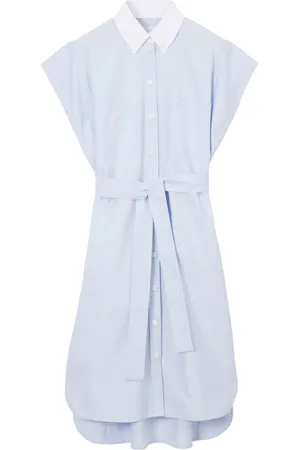 Burberry Belted cotton shirt dress