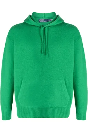 Ralph Lauren Drop-shoulder drawstring hoodie