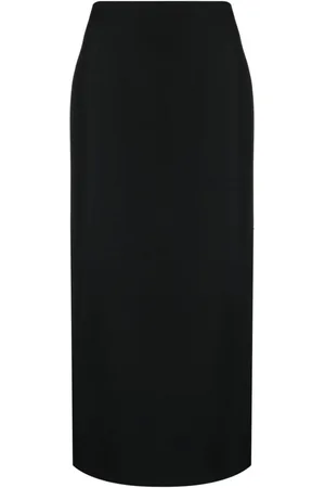 VALENTINO GARAVANI Rear-slit midi skirt