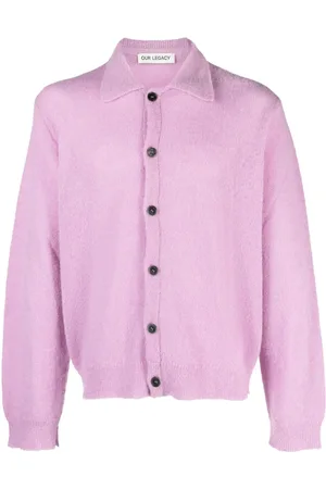 OUR LEGACY Evening knitted polo shirt