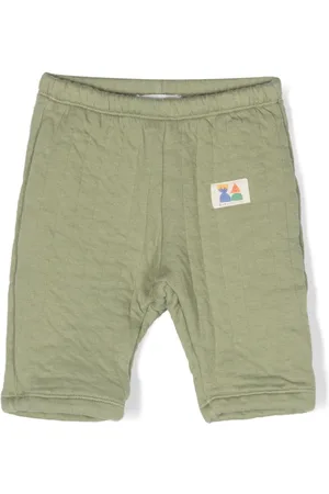 Bobo Choses Logo-patch quilted track pants