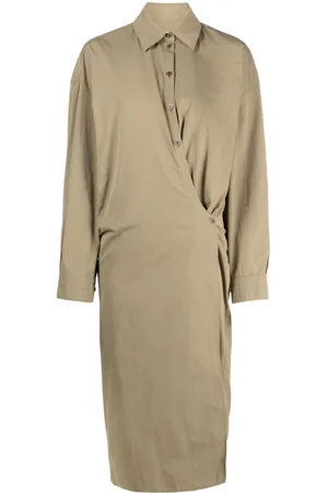 LEMAIRE Button-up midi dress