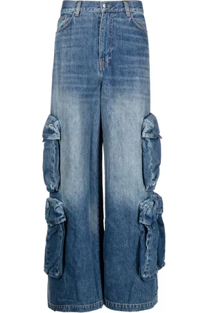 AMIRI Wide-leg cargo jeans