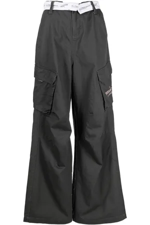 Musium Div. Belted straight-leg trousers