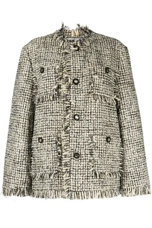 B+AB Four-pocket tweed jacket