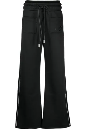 OFF-WHITE Elasticated-waist cotton track pants