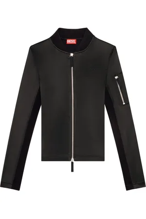 Diesel T-Opun logo-embroidered jacket