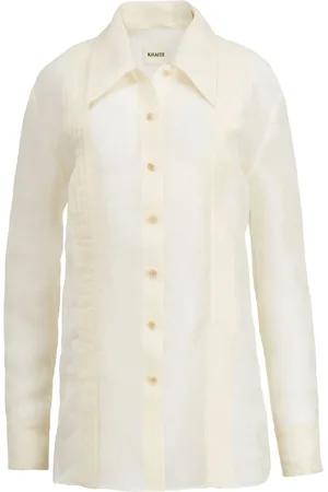 Khaite The Nori silk shirt