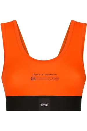 Dolce & Gabbana Logo-print cropped top
