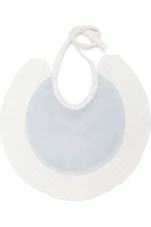 LA STUPENDERIA Two-tone cotton bib