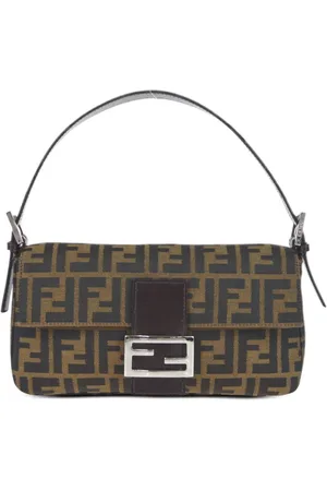 Fendi Pre-Owned 1990-2000s Zucca Baguette Shoulder Bag - Farfetch