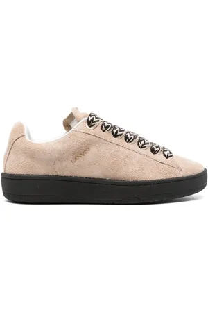 Lanvin Curb low-top suede sneakers