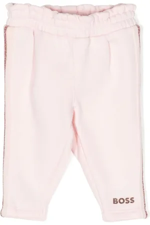 HUGO BOSS Glitter-detail track pants