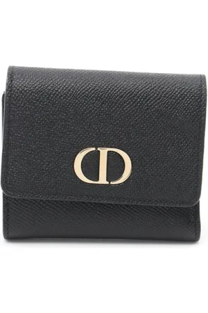 Christian Dior pre-owned logo-plaque Trifold Wallet - Farfetch