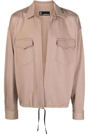 Styland Open-front drop-shoulder jacket
