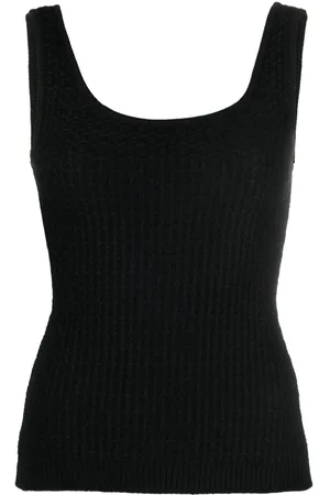 Moschino Round-neck virgin wool top