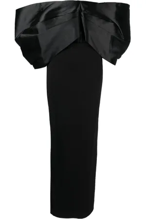 Solace Filippa off-shoulder gown