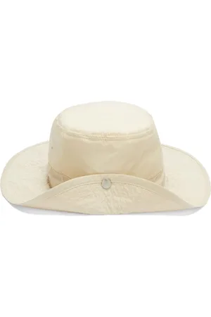 Jil Sander Wide-brim drawstring bucket hat