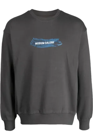 Musium Div. Graphic-print cotton sweatshirt