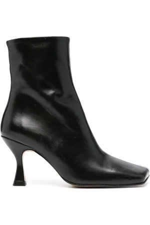 Souliers Martinez Tatiana 80mm leather ankle boots