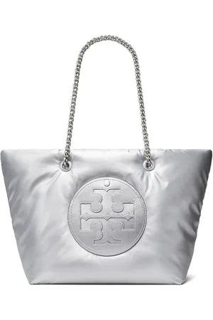 Tory Burch Ella Chain Soft metallic tote bag